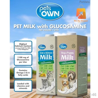 ☽Pets Own DOG and PUPPY Milk with Glucosamine 1Liter
