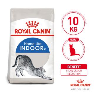 Royal Canin Indoor 27 Adult Dry Cat Food (10kg) - Feline Health Nutrition