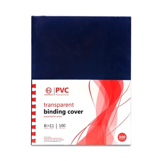 PVC TRANSPARENT BINDING COVER 300 MICRONS (SHORT | A4 | LEGAL) Clear