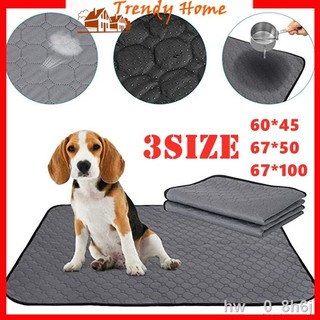Pet Care ¤Washable Pet Dog Pee Pad Reusable Waterproof Puppy potty Training urine pad for Dogs Cats