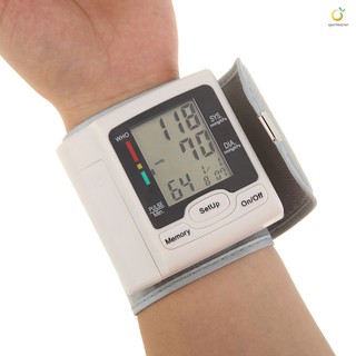 Health Care Automatic Wrist Digital Blood Pressure Monitor Tonometer Pulse Rate Measuring (2)