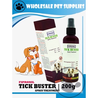 TICK BUSTER Fipronil Spray Treatment | 200ml