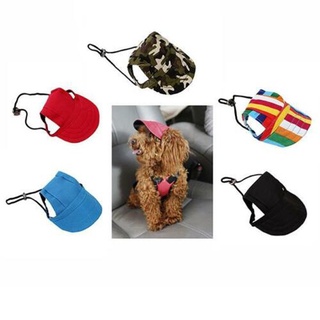【24Hours Delivery】Summer Puppy Pet Cat Cute Canvas Print Cap Baseball Hat Small Dog Outdoor Hat JoPy (6)