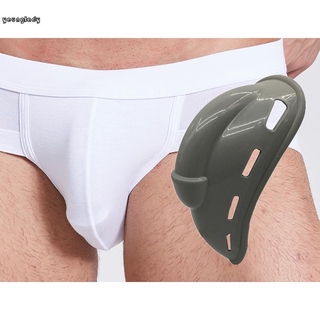 Men Enlarge Penis Pouch Protection Push Up Cup Briefs Underwear Swimwear-Pad