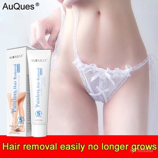1 minutes quick hair removal Painless! AuQues hair remover cream(45g)Painless natural hair removal f