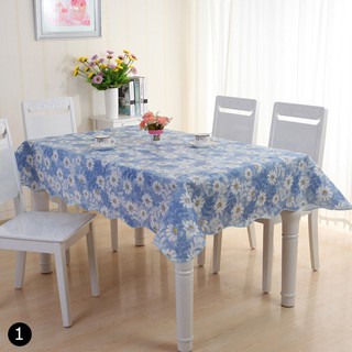 Waterproof Oil Proof PVC Table Cloth Cover Home Dining Kitchen Tablecloth Decor