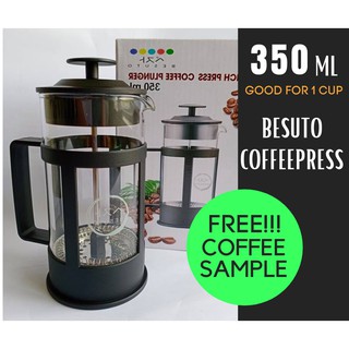 Besuto Coffee French Press 350ml (1)