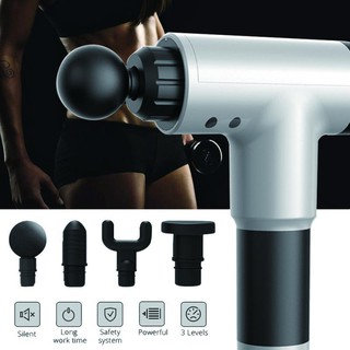 4 In 1 Fitness Relaxation Relax Body Deep Muscle Therapy Massager Gun/fascia gun / Electric Massage