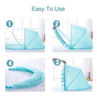 ZHMl 【LeyPee】Kulambo For Baby Foldable Bed Mosquito Net On Baby Bed With Blackout Fabric
