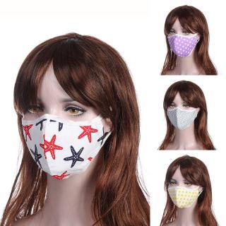 Dustproof Cotton Masks, Non-disposable Washable Windproof Breathing Masks Can Be Fitted with Filters