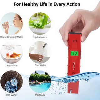 Digital PH Meter Water Quality Tester For Drinking Water Swimming Pool PH-2011 ATC + Backlight