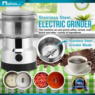 Multifunctional Electric Grinder Fast Grinding Coffee Bean, Spices Nuts Beans Grains Milling Machine