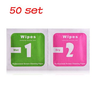 【Discount】Camera Lens Phone LCD Screen Dust Removal Tool Dry Wet Cleaning Wipes Paper Set for iphone X 8plus 8 (6)