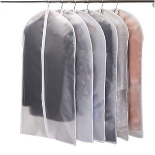 PEVA Clothes Dust Cover Storage Bag Closet Hanging Suit Garment Organizer Protector Storage Bags