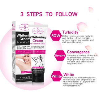 whitening cream Armpit repair cream body underarm whitening cream brightening detox remove 4Y1E
