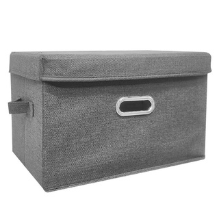 Fabric Amazon Storage Box Storage Box Storage Box Cotton and Linen Underwear Wardrobe Folding Storage Box Storage Box GONY (8)