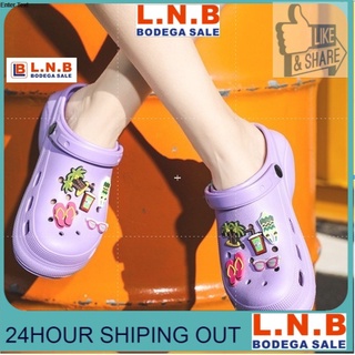 LNB No.B-2113-2 2021 trend slippers literide bae platform high heel free jibbitz beach wedges shoes