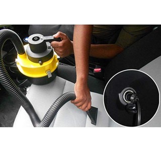 Keimav DC12V Monlove Wet and Dry Portable Car Vacuum Cleaner (Black/Yellow) (1)