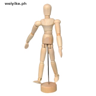 【weiyike】 5.5" Drawing Model Wooden Human Male Manikin Blockhead Jointed Mannequin Puppet [PH]