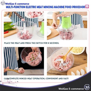 Kitchen Appliances™☬﹊WG Multi-function Healthy Electric Meat mincing machine food processor (5)