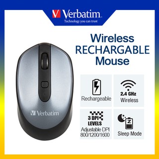 Verbatim Wireless Rechargeable Mouse