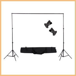 【Available】2 x 2m /200cm x 200cm /6ft. x 6ft Heavy Duty Background Stand Backdrop Support System Kit