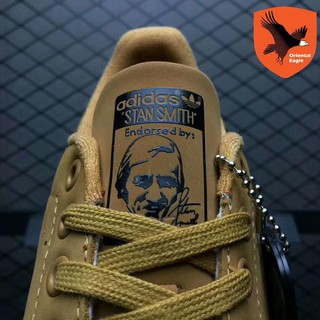 【100% Original】☞Xianxcvip Original Adidas Stan Smith Suede Men's and Women's Skate Shoes Sneaker out (7)