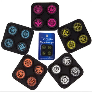 ✺Crown Silicone Thumbstick Grip Cap Joystick Analog Protective Cover Case For PlayStation Psvita PS