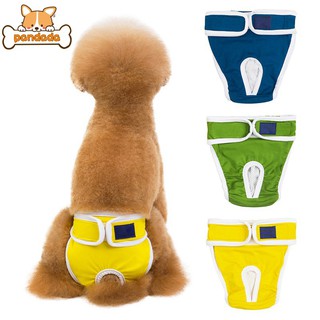 Pet Washable Dog Diapers Durable Premium Female Dog Reusable Sanitary Wraps Panties (1)