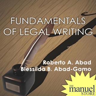 Abad (2014) - Fundamentals of Legal Writing - by Roberto (1)