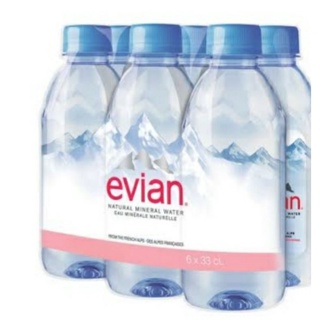 EVIAN Natural Mineral Water Pack ( 1.25L x 6)