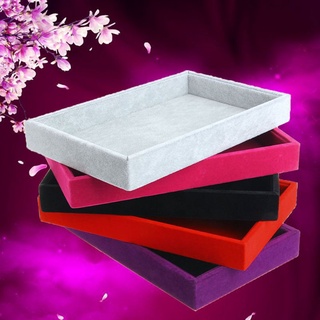 ❤❤ Stackable Jewelry Trays Inserts Velvet Catch All Jewelry Display Tray Case