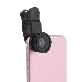 3 in 1 Wide Angle Macro Fisheye Mobile Phone Camera Lens Kit 0.67x Portable Durable