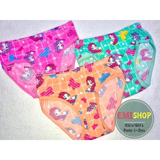 COD☑️6Pieces Kid's/Girl's Character Underwear Panty Disney Princess 1-3yr s (1)