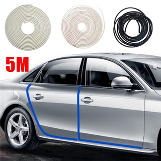 Car Door Edge Stickers Moulding Molding Guard 5M Universal Cover Trim Protector