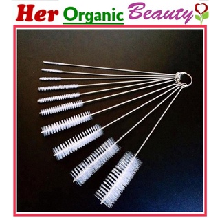 Brush Cleaners for Stainless Steel, Silicone & Bamboo Straws Eco Friendly%