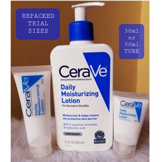 CeraVe Daily Moisturizing Lotion Lightweight TRIAL SIZES