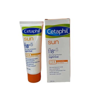 CETAPHIL SUN SPF 118+uva(uvb) light gel (118ml)