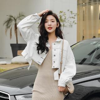 Sexy Women Denim Jacket All-Match Korean Loose Denim Jacket