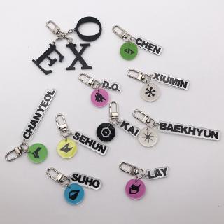 Exo Keychain Official Same Style Five Tour Peripheral concert Pendant Accessories of the Same Type