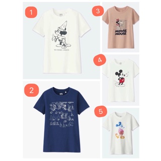 Cotton Minnie&Mickey Mouse Shirt