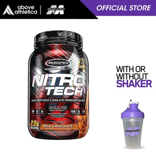 Muscletech Nitrotech Whey Protein Powder 2.2Lbs Performance Series Isolate Muscle Building