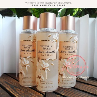 Victoria's Secret Fragrance Mist Bare Vanilla La Creme 250mL
