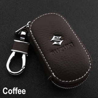 Existing 【ylbj】suzuki Universal High Quality Lychee Texture Leather Key Case Cover