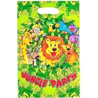 Party Giveaway Loot Bags Jungle Party Animal Safari design Birthday Christening Party Giveaway