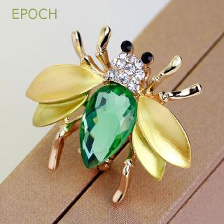 EPOCH Lovely Elegant Rhinestone Women Bee Insect Shape Brooch