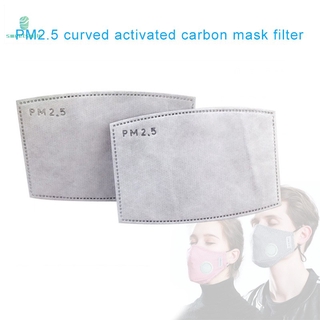2pcs/pack Mouth Cover Filter Anti-PM 2.5 Dustproof Mouth Cover Filter for Foggy Days (1)