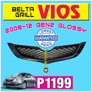Belta Grill for Toyota Vios 2008 - 2012 ( Gen-2 ) Glossy