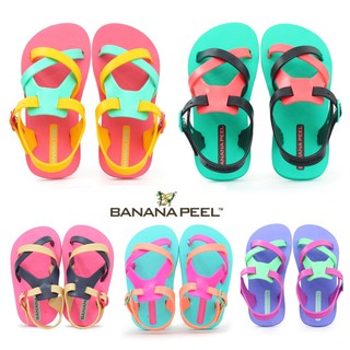 Banana Peel Slip on Slippers Slip Ons for Toddlers - Peaches and Cream