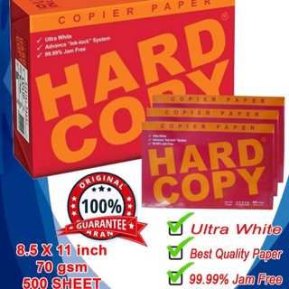 HARD COPY BOND PAPER SHORT Sub20/70gsm